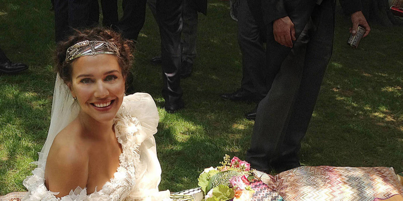 Margherita Missioni Wedding Photos of Marghertia Missoni's Wedding Dress