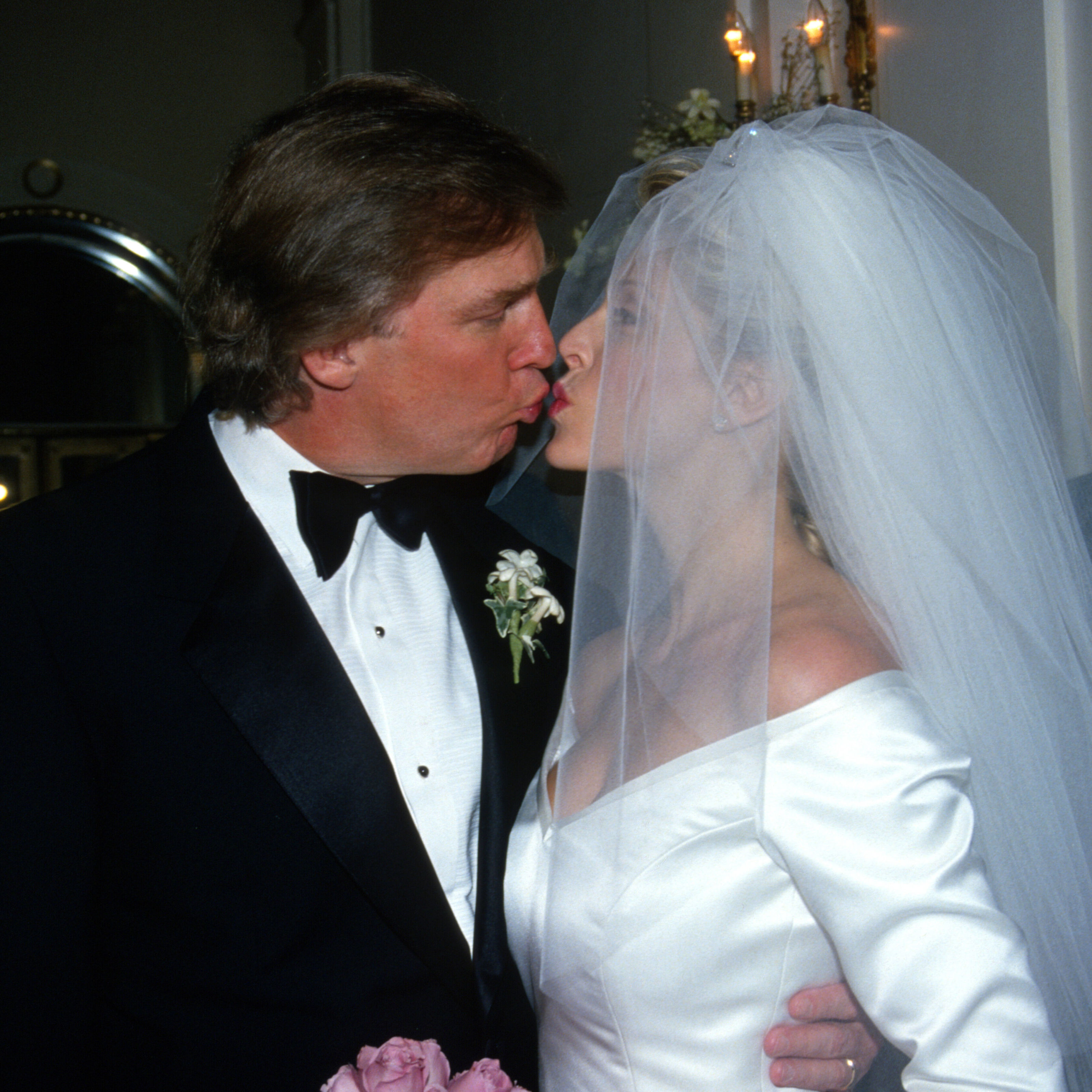 marla maples wedding dress designer Marla Maples Wedding Photos