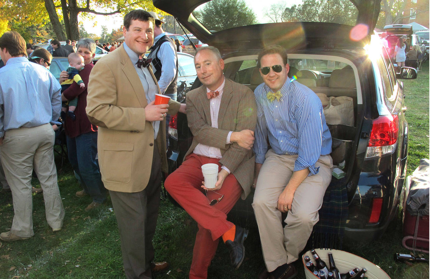 Hampden Sydney Alumni College Tailgating