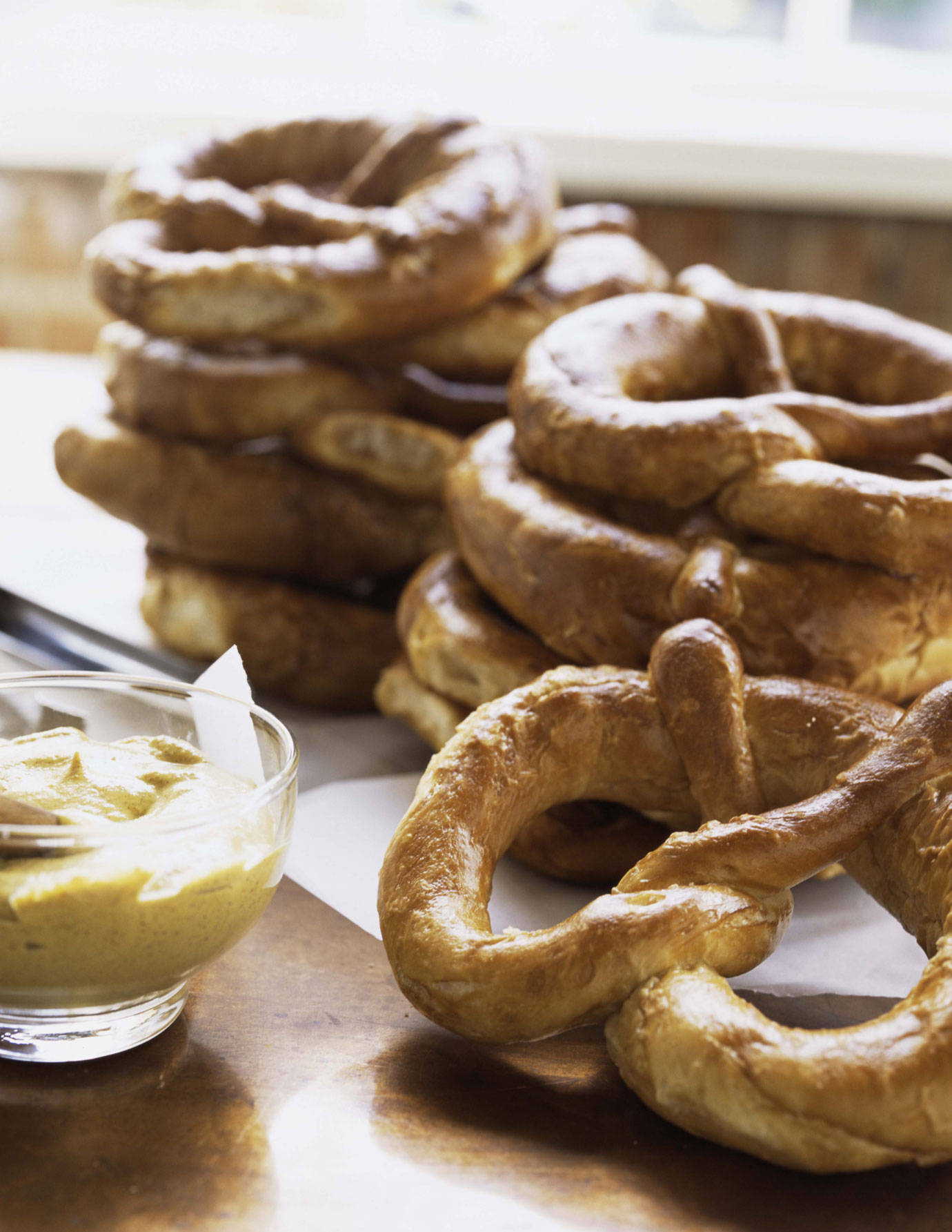 Pretzels with Brown Sugar Rosemary Dijon Recipe